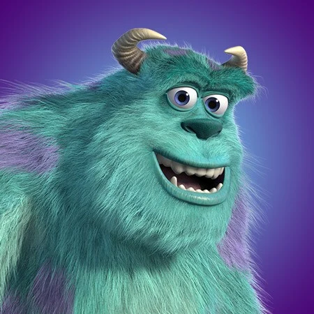 Sulley sonriendo